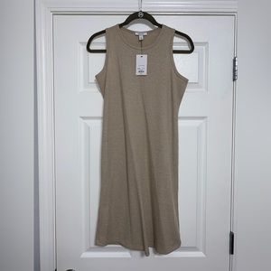 Nine West Beige Midi Dress, Size S
